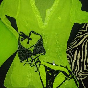 2 piece with cover-up